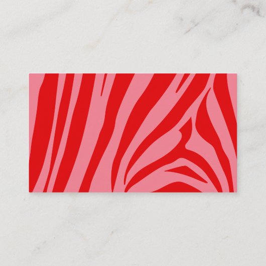 Roze Retro  Luier Raffle Informatiekaartje (Achterkant)