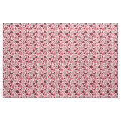 Roze Retro Stippenpatroon Stof (Yard (91,4 cm))