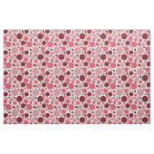 Roze Retro Stippenpatroon Stof (Fat Quarter)