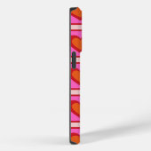 Roze Retro Vintage Geruite Hart Y2K Patroon  Case-Mate iPhone Case (Achterkant / Rechts)