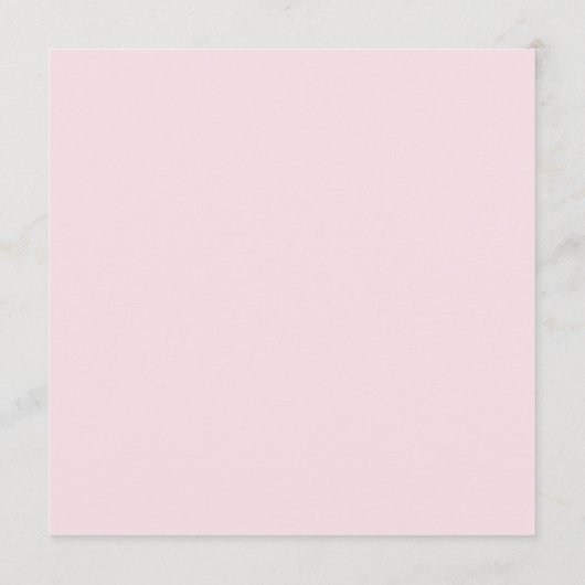 Roze Retro Wave Wedding Drinken Bar, Kaart (Achterkant)