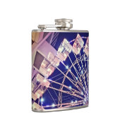 Roze reuzenrad heupfles (Rechts)