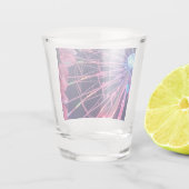 Roze reuzenrad shot glas (Achterkant)