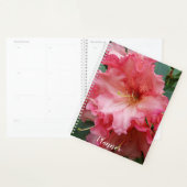 Roze Rhododendron Bloei Bloemstuk Planner (Display)