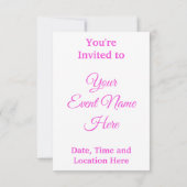 Roze Rhododendron Flowers Kaart (Achterkant)