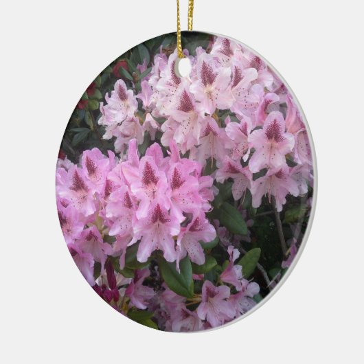 Roze Rhododendron Ornament (Links)