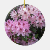 Roze Rhododendron Ornament (Achterkant)