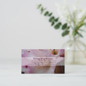 Roze Rhododendron | Rosa Rhododendron Visitekaartje (Staand voorkant)