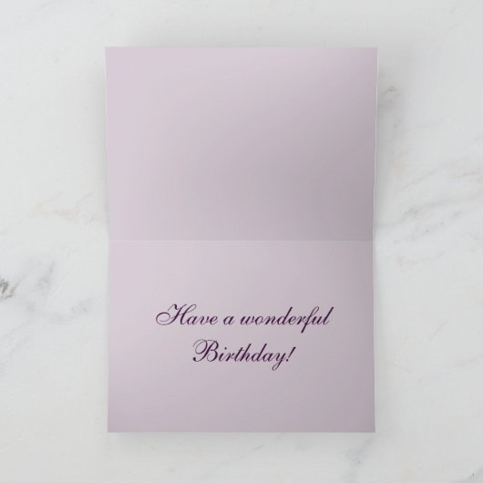 Roze Rhododendron Wenskaart Kaart (Binnen)