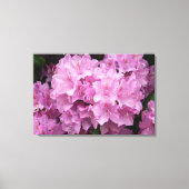 Roze Rhododendrons Gewikkelde canvasafdruk Canvas Afdruk (Voorkant)
