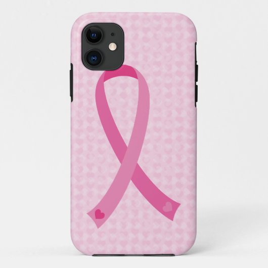 Roze Ribbon Breast Cancer Awareness iPhone 5 Hoesj Case-Mate iPhone Case (Achterkant)