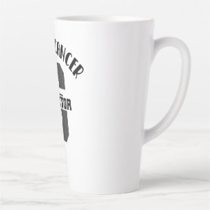 Roze ribbon Breast Cancer Overleving Latte Mok