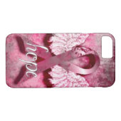 Roze Ribbon Hope op Vetro Design Case-Mate iPhone Case (Achterkant (Horizontaal))