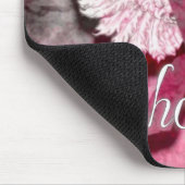 Roze Ribbon Hope op Vetro Design Muismat (Hoek)