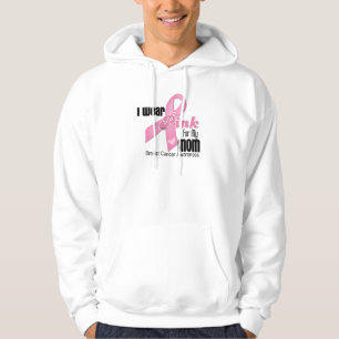 Roze Ribbon Mam Breast Cancer Hoodie