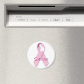 Roze ribbon Survivor Magnet (Insitu (Vaatwasser))