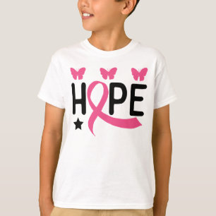 Roze Ribbon Warrior Strijder Borstkanker T-shirt