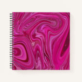Roze riemen notitieboek (Voorkant)