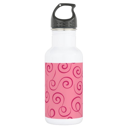 Roze riemen waterfles  (Voorkant)
