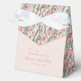 Roze rij sereniteit bedankdoosjes