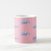 roze Rijnse mok door John Dyer (Center)