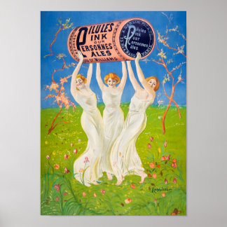 Roze rillingen voor Bleke mensen Poster