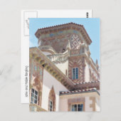 Roze ringing briefkaart (Voorkant / Achterkant)