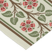 Roze ringlooppas korte tafelloper (Hoek)