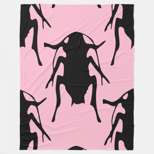 roze roaches deken (Voorkant)