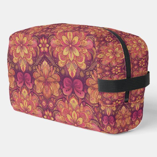 Roze Road Trip toilettas Toilettasje (Linkerhoek)