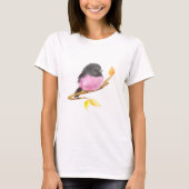 Roze Robin Bird T-Shirt (Voorkant)
