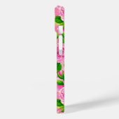 Roze Robin en rozen Case-Mate iPhone Case (Achterkant / Links)