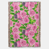 Roze Robin en rozen Deken (Voorkant Verticaal)