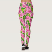 Roze Robin en rozen Leggings (Achterkant)