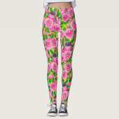 Roze Robin en rozen Leggings (Voorkant)