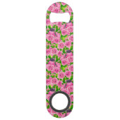 Roze Robin en rozen Speed Flessenopener (Achterkant)