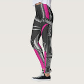 Roze Robotpantser Leggings (Links)