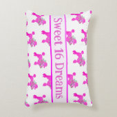 Roze Robuuste op maat Accent Kussen (Voorkant(Verticaal))