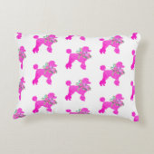 Roze Robuuste op maat Accent Kussen (Achterkant)