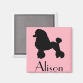  Roze Robuuste Robuuste roze Magnet uit 1950 (Voorkant / Achterkant)