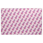 Roze Rocket - Ruimtetype voor kinderen Stof (Fat Quarter)