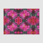 Roze rode Abstracte ontkoppeling Tissuepapier (Voorkant)