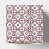  roze rode Barcelona Tile-band Bedankdoosjes (Bovenkant)
