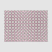  roze rode Barcelona Tile-band Tissuepapier (Voorkant)