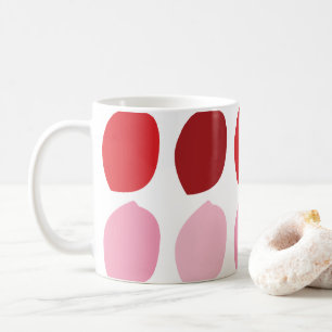 Roze Rode Bloemblaadjes Koffiemok