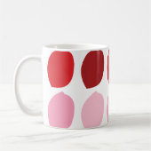 Roze Rode Bloemblaadjes Koffiemok (Links)