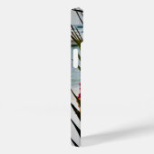 Roze rode Bougainvillea Flowers Palms Tropical Case-Mate iPhone Case (Achterkant / Rechts)