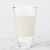 Roze Rode Crème Waterverf Floral 100e Verjaardag Glas (Achterkant)