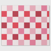Roze & Rode Damasten Inpakpapier (Vlak)
