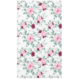 roze rode elegant florale tafelkleed